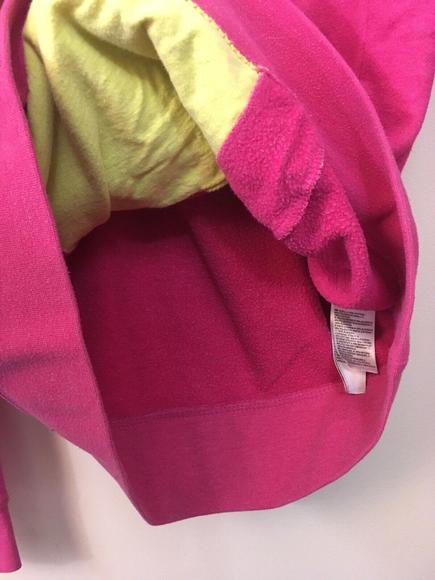 The North Face Hoodie Women’s Small Petite Never Stop Exploring Pink Green - Picture 7 of 12